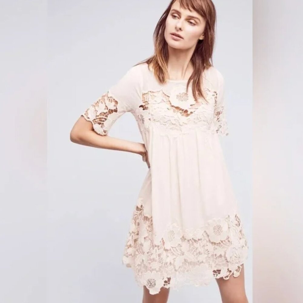Anthropologie Holding Horses Mini Dress 0P